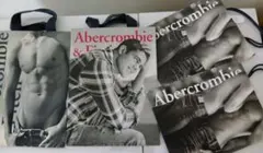 Abercrombie & Fitch ショップ袋 4枚セット