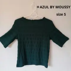 ＊♡348 アズールバイマウジー半袖トップス サイズS