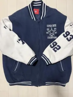 せ*ん様 PELLE PELLE スタジャン 4XL 鬼装飾 Bboy 90s - メルカリ