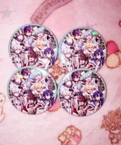 すにすて1st Anniversary オーロラ缶バッジ 全員集合 - メルカリ