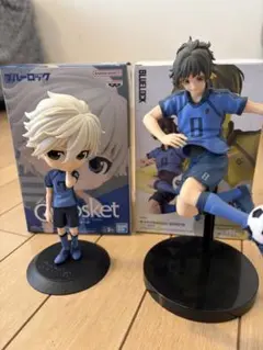 ブルーロック Qposket & スピリッツ フィギュアセット箱有り