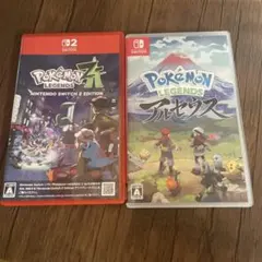 Nintendo Switch ポケモン レジェンズ Z-A アルセウス 2本組 - メルカリ
