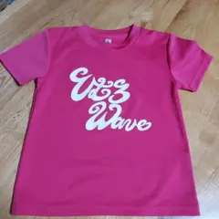 Tシャツ　女の子　キッズ　ピンク　ナイロン　スポーツ