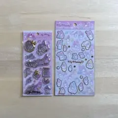 新品 サンリオ 正規品 マイメロディー キラキラ カプセル シール 立体 セット