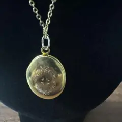 古物 ビンテージ ペンダントトップ 竹菊花 ネックレス - メルカリ