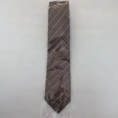 Paul Smith ブラウン ストライプ ネクタイ