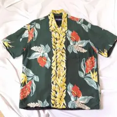 JUNYA WATANABE アロハシャツ ボタニカル柄 M 裏地付きのサムネイル