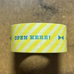 マスキングテープ (新品) #4971 ペリペリ　OPEN HERE! 風止めのサムネイル