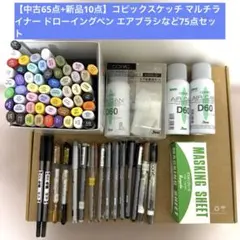 コピックスケッチ マルチライナー ドローイングペン エアブラシ セットのサムネイル
