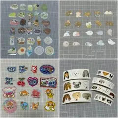 フレークシール　ステッカー　まとめ売り　88枚