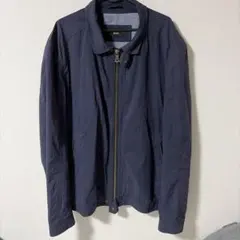BOSS HUGO BOSS ネイビー ブルゾン ジャケット 古着