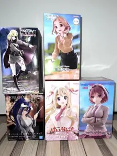 フィギュアセット 5体 プライズフィギュアまとめ売り