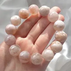 最終高品質♡♡美美カラー♡♡輝き15ミリUP キラキラピンクマイカ　ブレスレット 最終高品質♡♡美美カラー♡♡輝き15ミリUP キラキラピンクマイカ