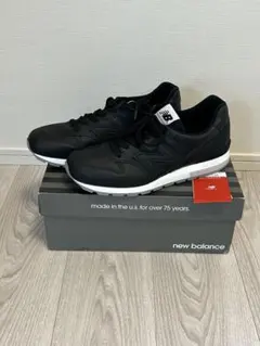 値下げ！【新品】ニューバランス M996MUA 黒 アメリカ製 レザー
