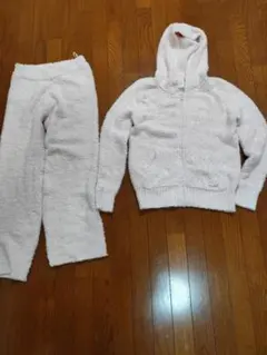 aimerfeel フリース ルームウェアセット ピンク