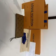 ルイヴィトン　美品長財布モノグラム　リバース　ポルトフォイユ　クレマンス