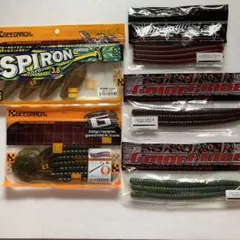 【値下げしました！】 ジークラック　バレーヒル邪道　ワーム 5種のサムネイル