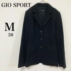 ジオスポーツ GIO SPORT 黒 テーラードジャケット M 38のサムネイル