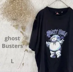 a77【ゴーストバスターズ】モンスターTシャツ　キャラクターおばけ　ハロウィン