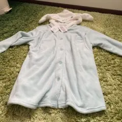 シナモロール　マタニティ　ふわふわ　パジャマ サンリオ　水色