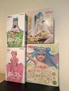 初音ミク ぬーどるストッパー 桜ミク2026 すずらん 4体セット
