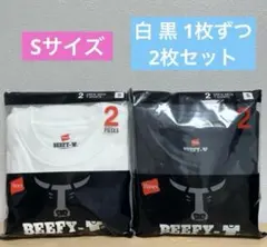【Sサイズ】ビーフィー 半袖Tシャツ アソート 2枚 2色セット ユニセックス