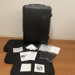 未使用保管品 RIMOWA Lufthansa マットブラック 機内持ち込み RIMOWA [正規品]送料無料 5年保証付き Essential Lufthansa