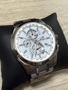 【美品】シチズン CITIZEN アテッサ ソーラー電波 AT8040-57A