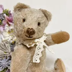 大人しいテディベア アーティストベア 海外作家様 ハンドメイド ロシア