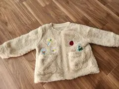 INSECT COLLECTION フリースジャケット 昆虫ワッペン