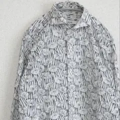 INTERMEZZO ☆インターメッツォ アルビアーテ 花柄カジュアルシャツ