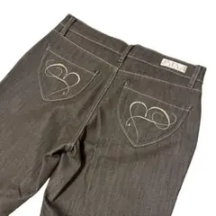 未使用級　B3 B THREE JEANS デニム　ビースリー　ブラウンのサムネイル