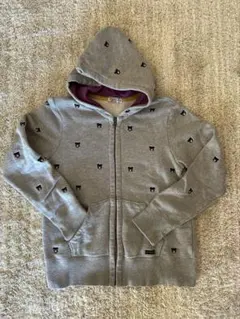 ダブルビー DOUBLE.B パーカー 140 グレー