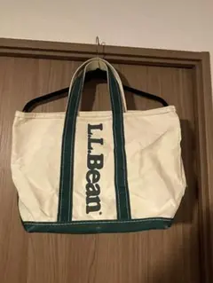 80s llbean ロゴ入り トートバック USA製　GREEN