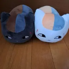 【A☆様】　夏目友人帳もふぐっとぬいぐるみニャンコ先生と黒ニャンコ 全2種