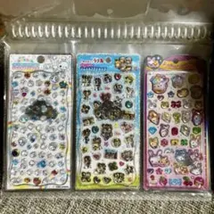 【正規品】 うるちゅるPOPシール ジュエルプチドロップ 3枚セット