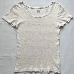 GAPギャップ半袖TシャツボーダーピチTピタT y2k平成archive00sのサムネイル