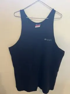 Champion SomeCity タンクトップ Lサイズ ブラック/グリーン Champion（チャンピオン）タンクトップ（C3BB356）スポーツ