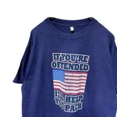 IF YOU'RE OFFENDED ギルダンGILDAN 　XL ブラック