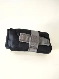 ブラック エコバッグ 折りたたみ式