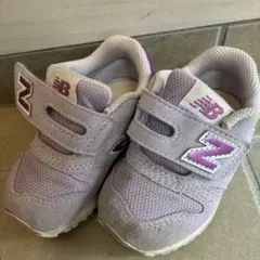 New Balance 373 ベビーシューズ12センチライラック