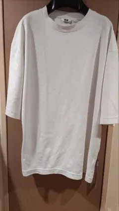 UNIQLO U エアリズム ホワイト Tシャツ Lサイズ
