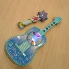 アナと雪の女王 いっしょにうたおう クリスタルギターとマジックワンズセット