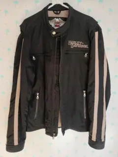 値下げ／Harley-Davidson ジャケット ブラック/ベージュ