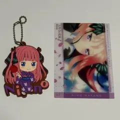 【匿名配送】五等分の花嫁 中野二乃 ラバスト カード まとめ売り