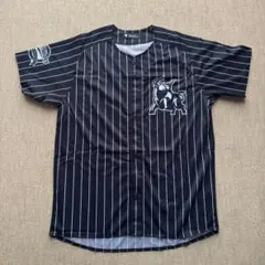 オリックス デサント ピンストライプユニ L 綺麗 応援/普段着