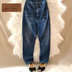 mili❤︎mili ミリミリ サルエル デニムパンツ ジーンズ レディース