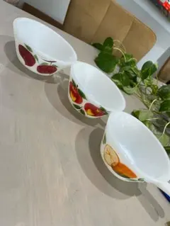 ファイヤーキング　ゲイファド　シリーズ　スープボウル　オレンジ　プルーン　リンゴ ファイヤーキング ゲイファド シリーズ スープボウル オレンジ