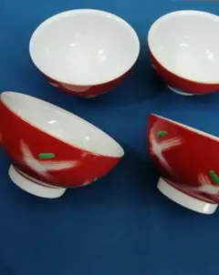 ご飯茶碗／茶碗／4客
