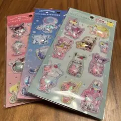 サンリオ シェイカーステッカーズ 3パックセット